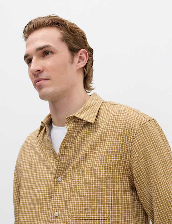 Regular Fit Checked Shirt