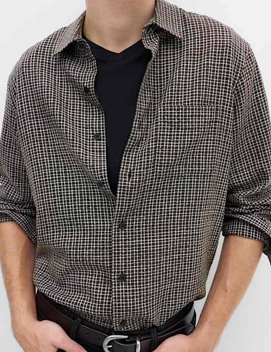 Regular Fit Checked Shirt