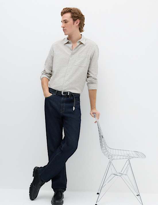 Regular Fit Checked Shirt