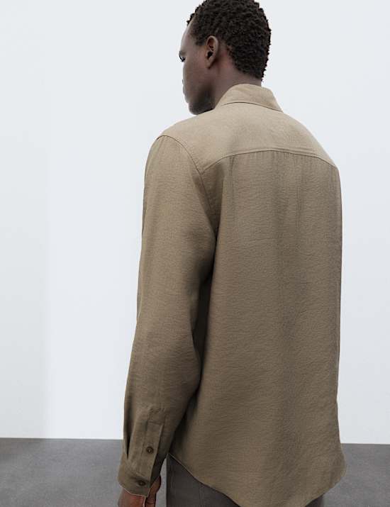 Long Sleeve Shirt with Chest Pocket