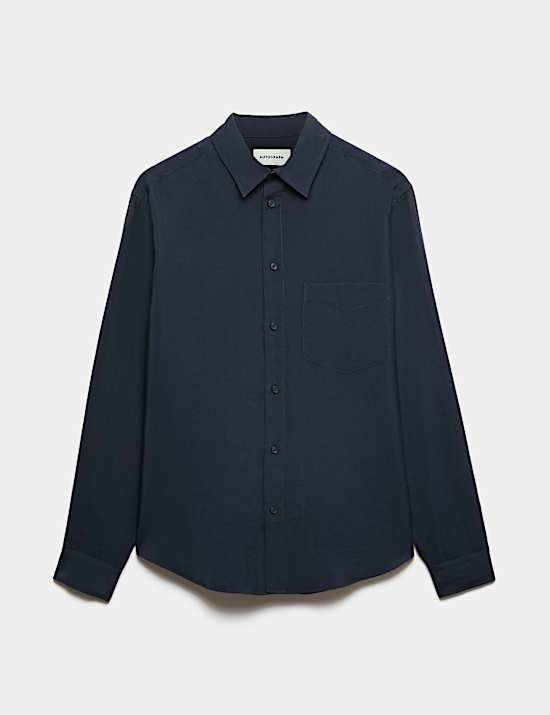 Long Sleeve Shirt with Chest Pocket