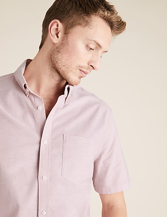 Pure Cotton Oxford Shirt