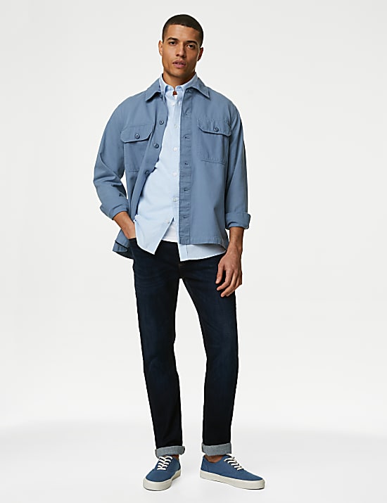 Pure Cotton Oxford Shirt