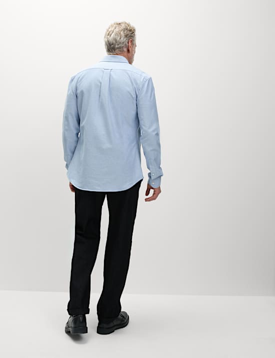 Ultimate Slim Fit Twill-Hemd aus reiner Baumwolle