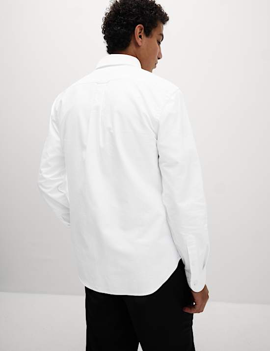 Πουκάμισο Oxford Ultimate με στενή εφαρμογή από 100% βαμβάκι