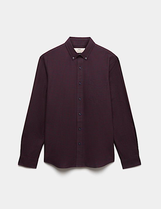 Ultimate Pure Cotton Check Oxford Shirt