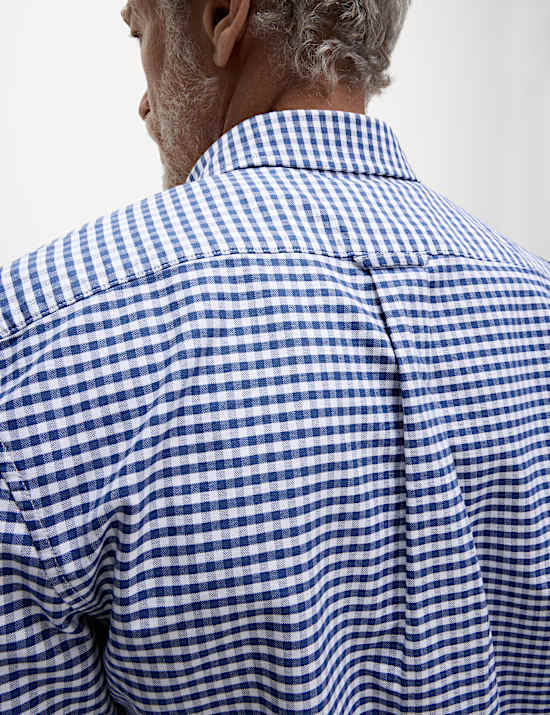 Ultimate Pure Cotton Check Oxford Shirt