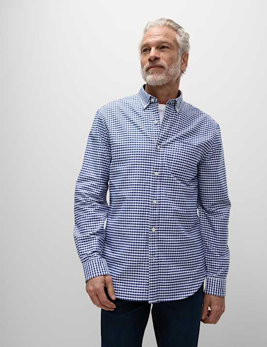 Ultimate Pure Cotton Check Oxford Shirt