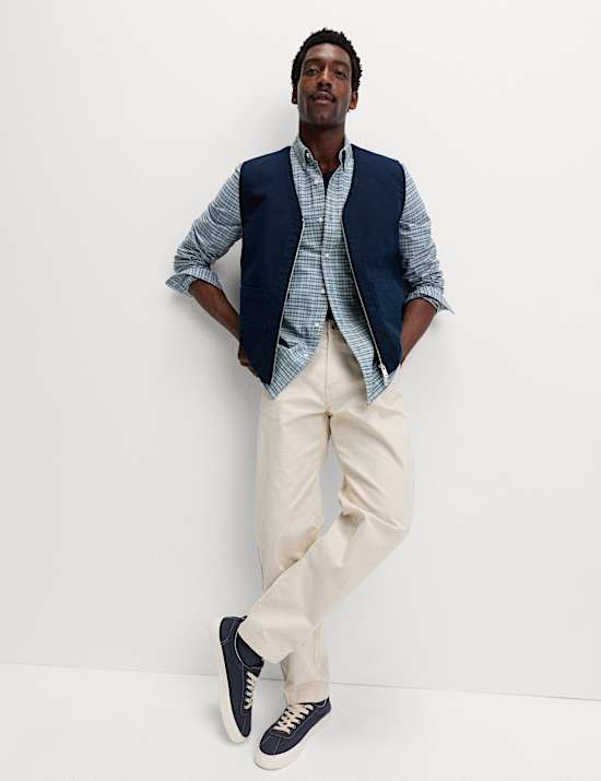 Καρό πουκάμισο Oxford Ultimate από 100% βαμβάκι