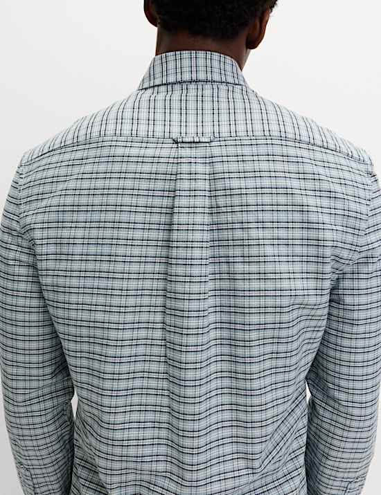 Καρό πουκάμισο Oxford Ultimate από 100% βαμβάκι