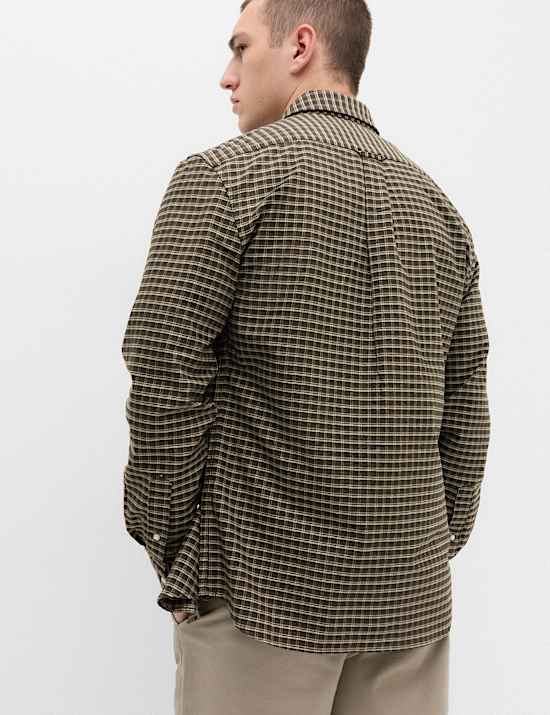Ultimate Pure Cotton Check Oxford Shirt