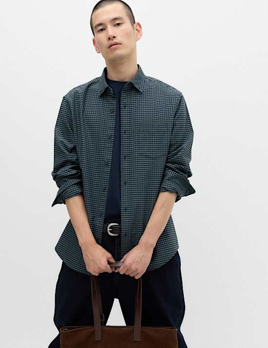 Ultimate Pure Cotton Check Oxford Shirt