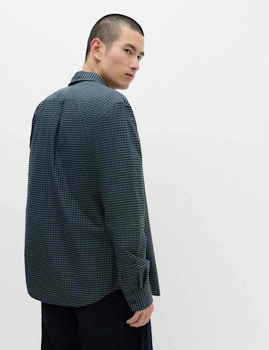 Ultimate Pure Cotton Check Oxford Shirt