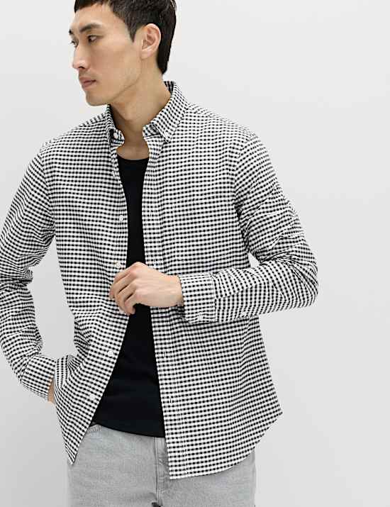 Checked shirts