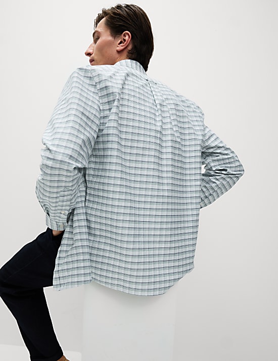 Ultimate Pure Cotton Check Oxford Shirt