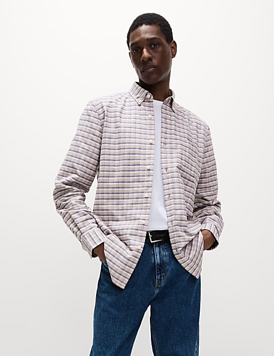 The Ultimate Pure Cotton Check Oxford Shirt