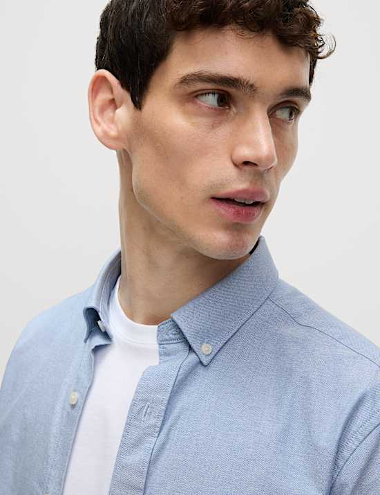 Ultimate 2pk Regular Fit Pure Cotton Oxford Shirts