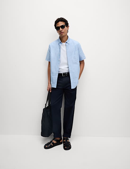 Κοντομάνικα πουκάμισα Oxford The Ultimate, σετ των 2