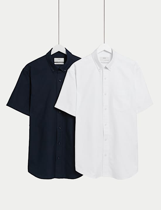 The Ultimate 2pk Short Sleeve Oxford Shirts