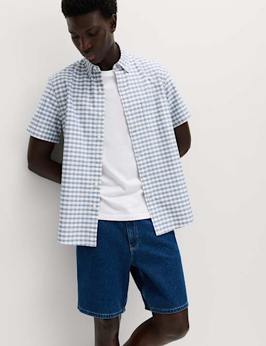 Ultimate Pure Cotton Check Oxford Shirt