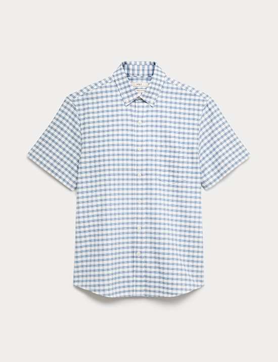 Ultimate Pure Cotton Check Oxford Shirt