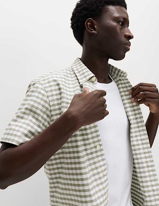 Ultimate Pure Cotton Check Oxford Shirt