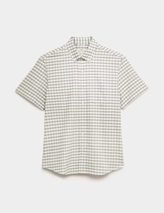 Ultimate Pure Cotton Check Oxford Shirt