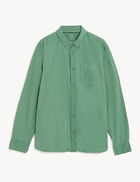 Pure Cotton Oxford Shirt