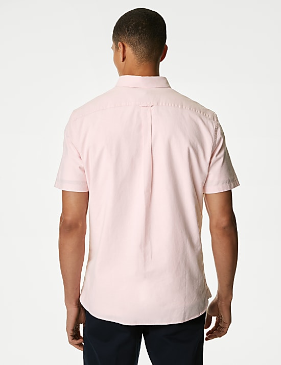 Easy Iron Pure Cotton Oxford Shirt