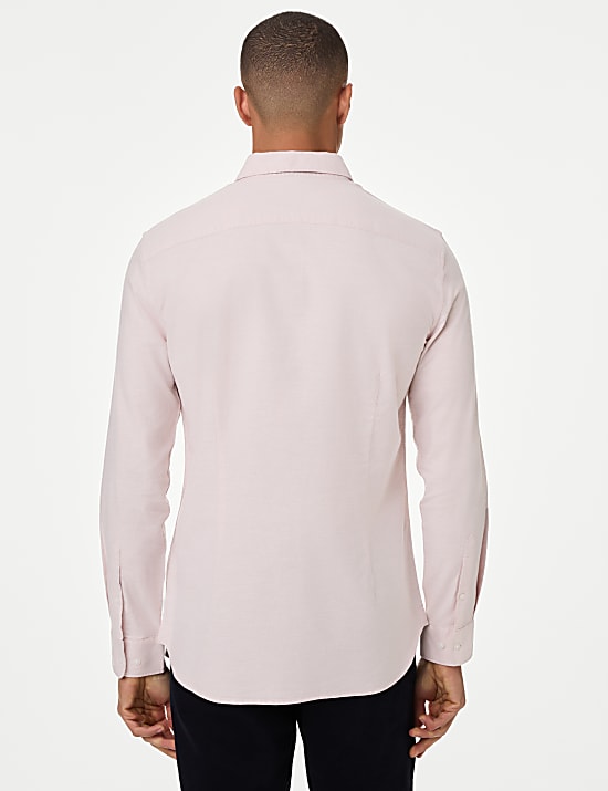 Slim Fit Pure Cotton Oxford Shirt