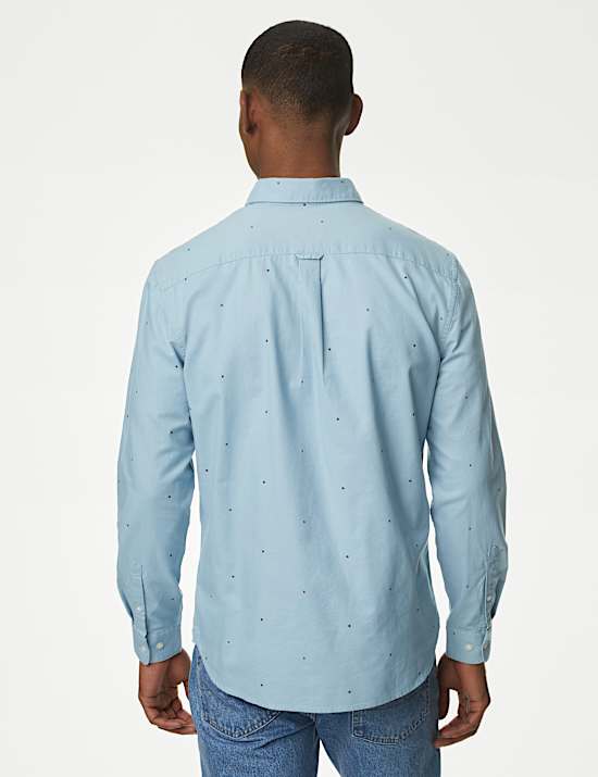 Easy Iron Pure Cotton Oxford Shirt