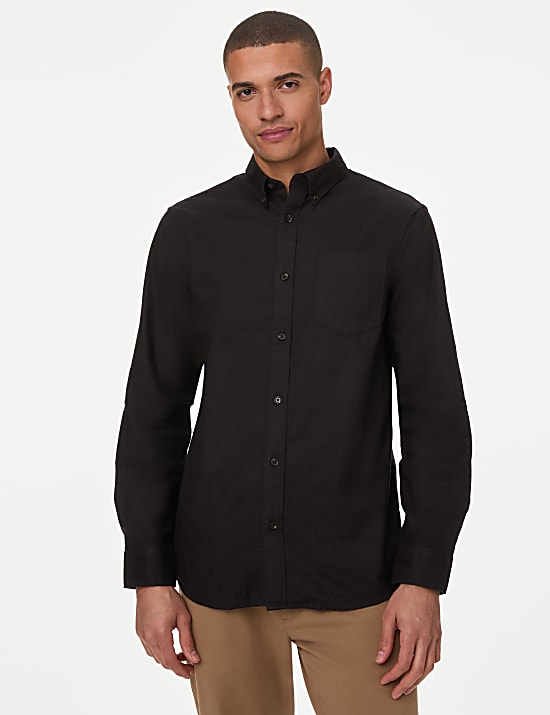 Pure Cotton Oxford Shirt