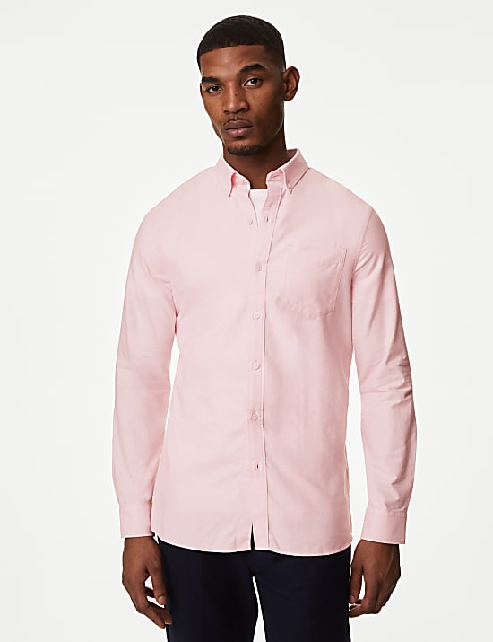 Pure Cotton Oxford Shirt