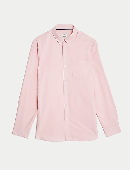 Pure Cotton Oxford Shirt