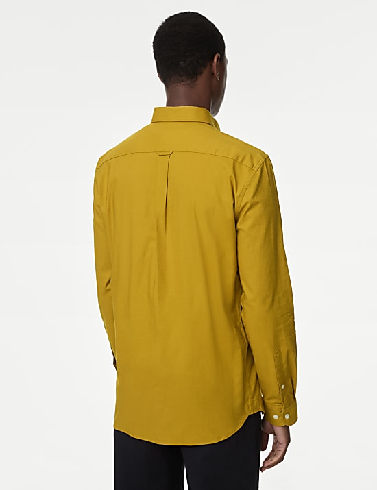 Pure Cotton Oxford Shirt