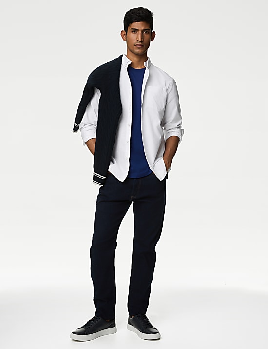 Pure Cotton Oxford Shirt