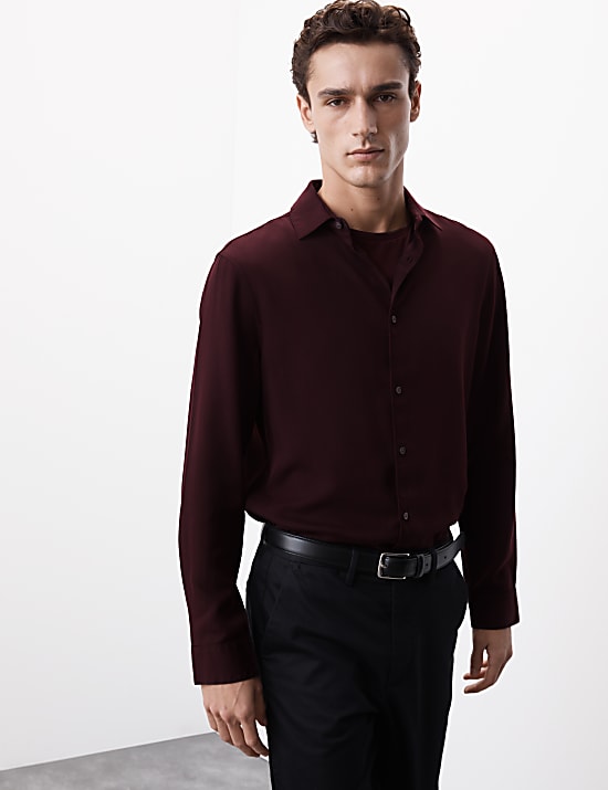 Garment Dyed Lyocell Shirt