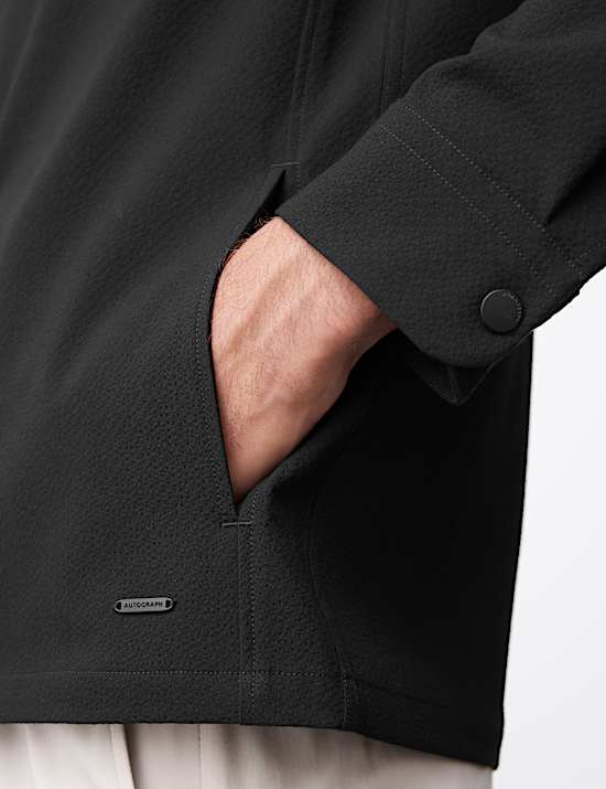 Seersucker Overshirt