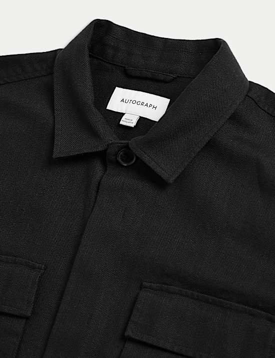 Seersucker Overshirt