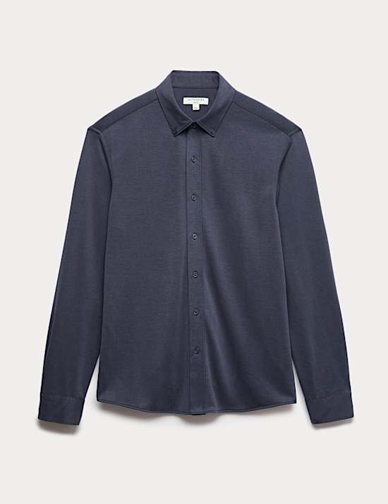 Regular Fit Easy Iron Modal Rich Shirt