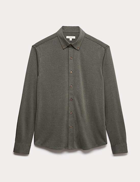 Regular Fit Easy Iron Modal Rich Shirt