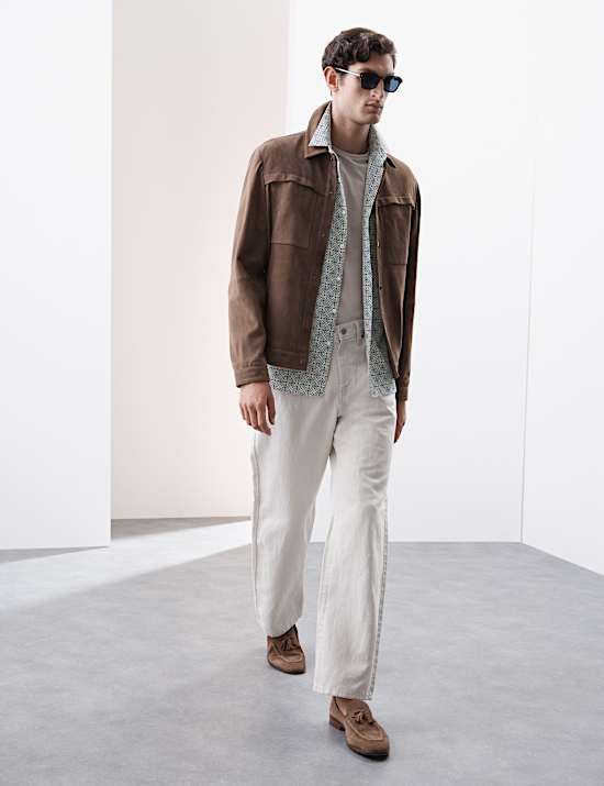 Geometric Print Shirt