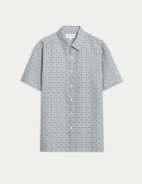 Geometric Print Shirt