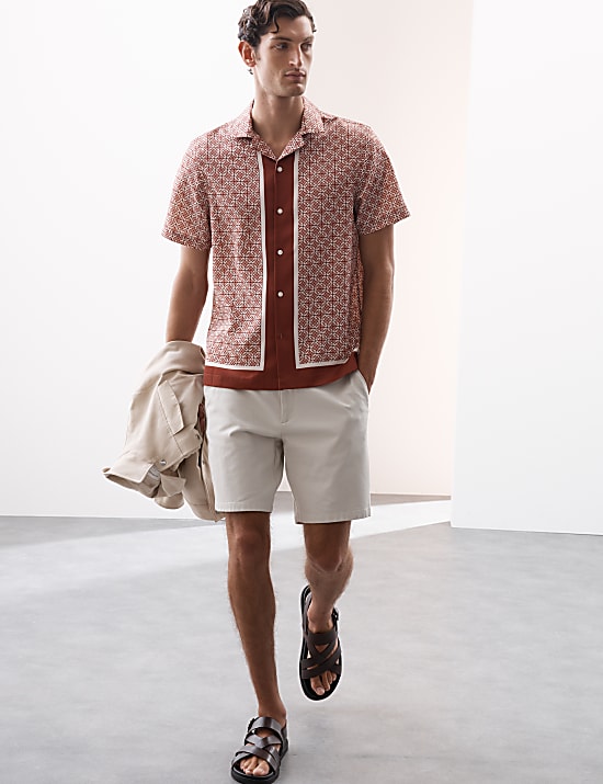 Geometric Print Shirt