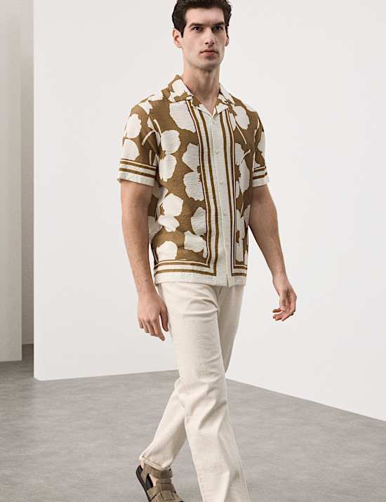 Floral Short Sleeve Shirt