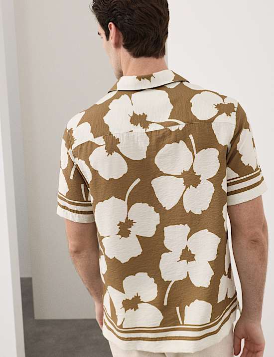 Floral Short Sleeve Shirt