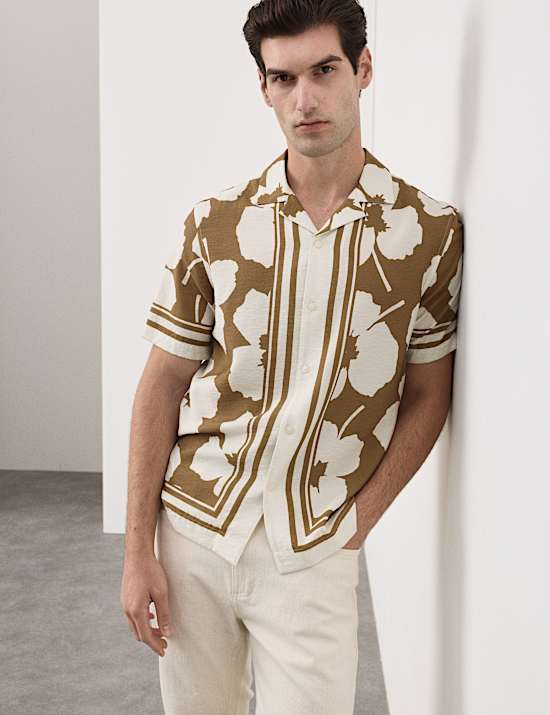 Floral Short Sleeve Shirt