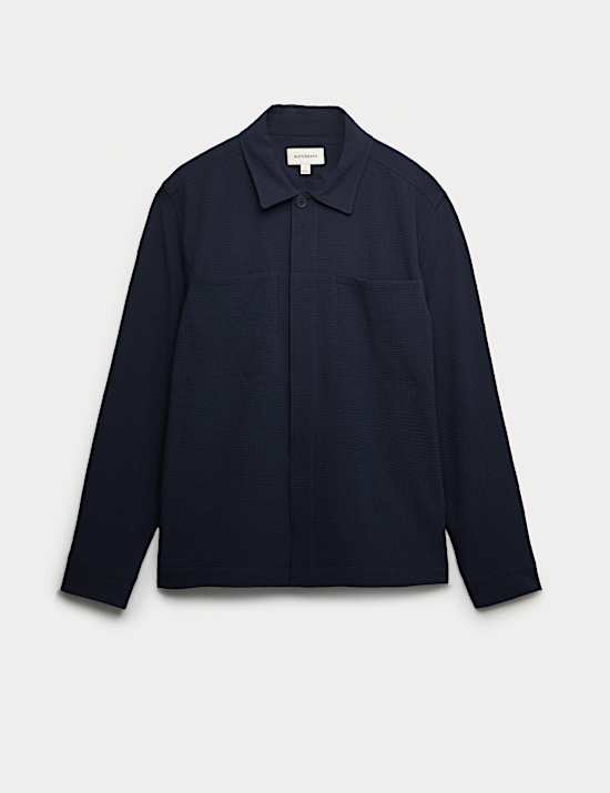 Seersucker Overshirt