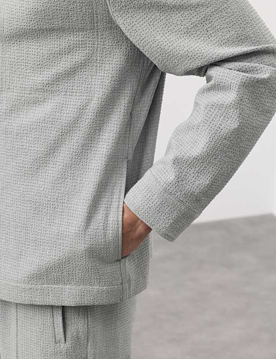 Seersucker Overshirt