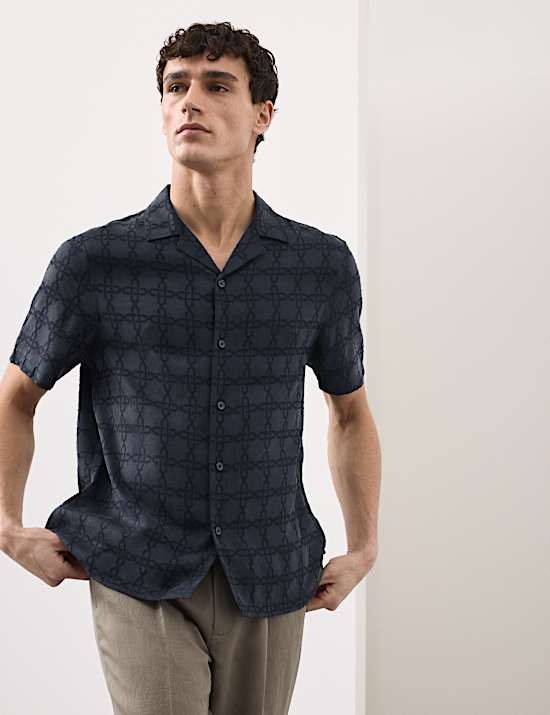 Geometric Print Shirt